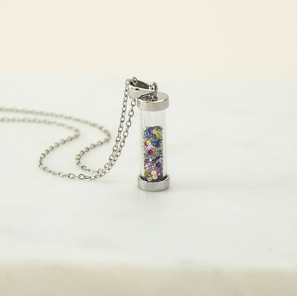 Kaleidoscope necklace sterling silver sales