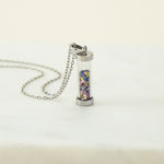Sterling Silver Kaleidoscope Necklace (MX1364) by Gexist®