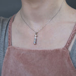 Sterling Silver Kaleidoscope Necklace (MX1364) by Gexist®