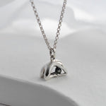 Sterling Silver Kapotasana Necklace (MQ1055) by Gexist®