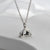 Sterling Silver Kapotasana Necklace (MQ1055) by Gexist®
