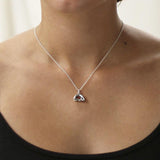 Sterling Silver Kapotasana Necklace (MQ1055) by Gexist®