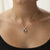 Sterling Silver Kapotasana Necklace (MQ1055) by Gexist®