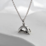 Sterling Silver Kapotasana Necklace (MQ1055) by Gexist®