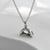 Sterling Silver Kapotasana Necklace (MQ1055) by Gexist®