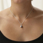 Sterling Silver Karandavasana Necklace (MQ1050) by Gexist®