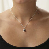 Sterling Silver Karandavasana Necklace (MQ1050) by Gexist®