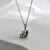 Sterling Silver Karandavasana Necklace (MQ1050) by Gexist®