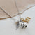 Sterling Silver Karandavasana Necklace (MQ1050) by Gexist®