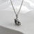 Sterling Silver Karandavasana Necklace (MQ1050) by Gexist®