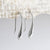 Sterling Silver Liquid Drop Earrings (ML856E) by Gexist®