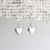 Sterling Silver Love Heart Necklace (ME400P-4) by Gexist®