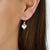 Sterling Silver Love Heart Necklace (ME400P-4) by Gexist®