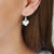 Sterling Silver Love Heart Necklace (ME400P-4) by Gexist®