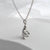 Sterling Silver Padmasana Necklace (MQ1052) by Gexist®