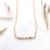 Sterling Silver Pavé Arrow Necklace (MX1353) by Gexist®