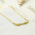 Sterling Silver Pavé Arrow Necklace (MX1353) by Gexist®