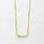 Sterling Silver Pavé Arrow Necklace (MX1353) by Gexist®