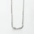Sterling Silver Pavé Arrow Necklace (MX1353) by Gexist®