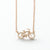 Sterling Silver Pavé Bicycle Necklace (MX1354) by Gexist®