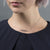 Sterling Silver Pavé Fern Necklace (MX1365N) by Gexist®