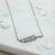 Sterling Silver Pavé Fern Necklace (MX1365N) by Gexist®