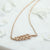 Sterling Silver Pavé Fern Necklace (MX1365N) by Gexist®