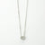 Sterling Silver Pavé Heart Necklace (MX1359N) by Gexist®