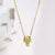 Sterling Silver Pavé Rings Necklace (MX1357) by Gexist®