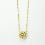 Sterling Silver Pavé Tree Necklace (MX1361N) by Gexist®