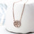 Sterling Silver Pavé Tree Necklace (MX1361N) by Gexist®
