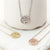 Sterling Silver Pavé Tree Necklace (MX1361N) by Gexist®