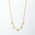 Sterling Silver Pavé Triangles Necklace (MX1363) by Gexist®