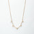 Sterling Silver Pavé Triangles Necklace (MX1363) by Gexist®
