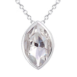 Sterling Silver Pendant with Swiss Stone Cristal Quartz by Gexist®