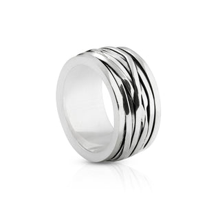 Sterling Silver Ring Fine Band Mumy Handmade by Gexist®