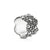 Sterling Silver Ring in Ethno Jawan style by Gexist®