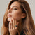 Sterling Silver Ring with Swiss Stone Smoky Quartz by Gexist®