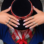 Sterling Silver Ring with a bunch of Edelweiss by Gexist®