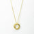 Sterling Silver Russian Ring Necklace (MX1362N) by Gexist®