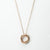 Sterling Silver Russian Ring Necklace (MX1362N) by Gexist®