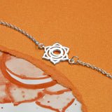 Sterling Silver Sacral Chakra Bracelet (ME461) by Gexist®