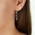 Sterling Silver Simple Twist Earrings (ME394E) by Gexist®