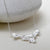 Sterling Silver Six Flower Necklace (MB127N) by Gexist®