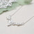 Sterling Silver Six Flower Necklace (MB127N) by Gexist®