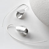 Sterling Silver Snowdrop Earrings (MA027ES) by Gexist®