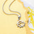 Sterling Silver Solar Plexus Chakra Necklace (MC270) by Gexist®