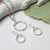 Sterling Silver Splash Necklace (MF508P) by Gexist®