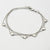 Sterling Silver Three Strand Heart Bracelet (MX1370B) by Gexist®