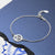 Sterling Silver Throat Chakra Bracelet (ME462) by Gexist®